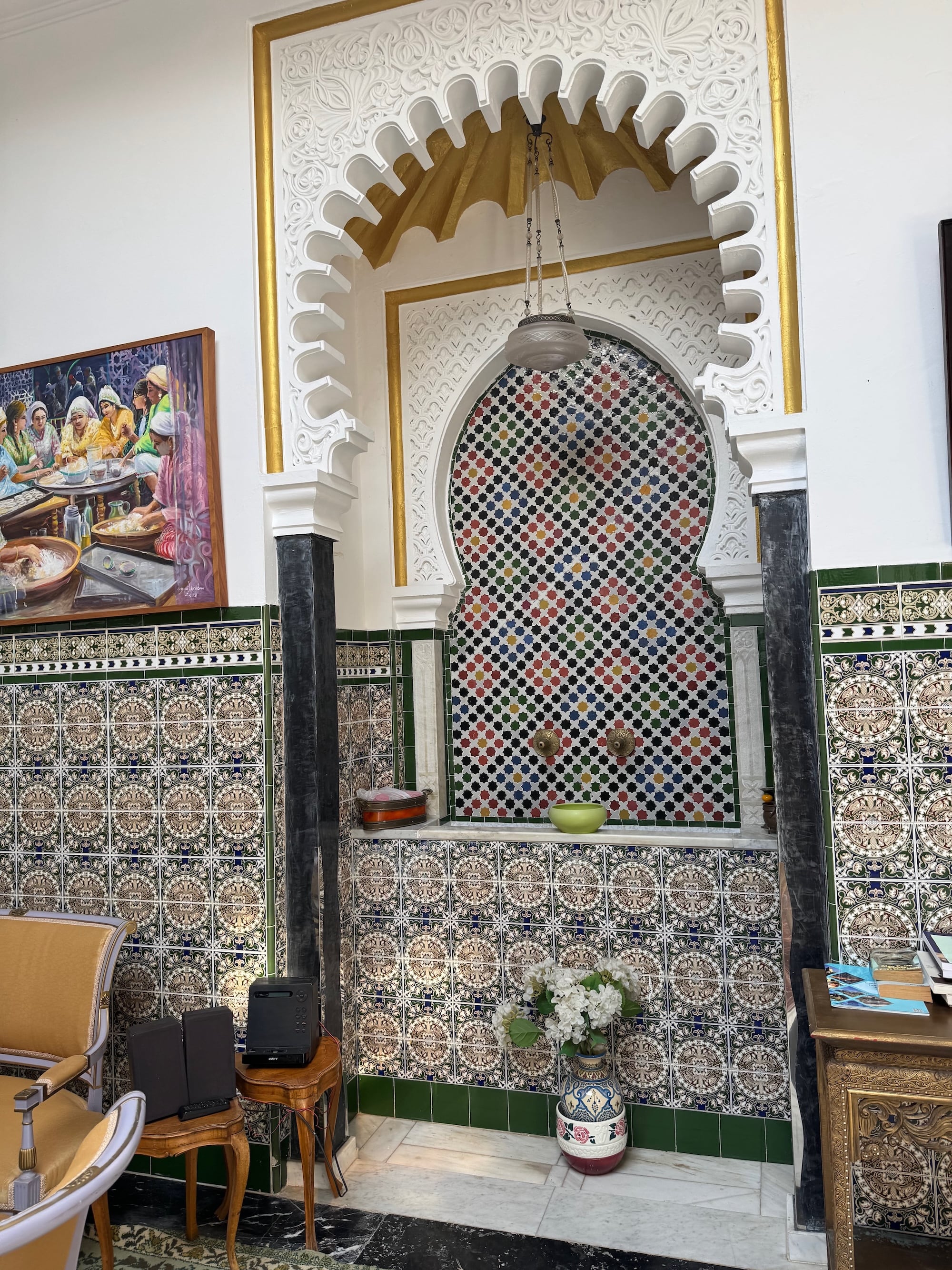 Unsere praechtige Riad in Tetouan